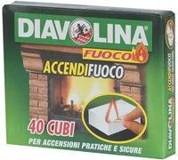 DIAVOLINA ACCENDIFUOCO 80 CUBETTI (12 pezzi)