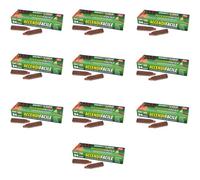 Diavolina Accendifuoco Accendifacile Ecologico per camini, stufe e BBQ, Offerta Multipack 10 confezioni da 24 pezzi, MK16550