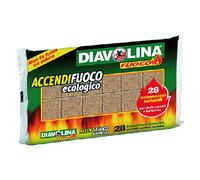 DIAVOLINA 'ACCENDIFUOCO ECOLOGICA' 28 cubi - art. 15312
