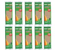 Diavolina Accendigrill Ecologico Multipack 10 Confezioni (240 Pezzi Totali) | Accendifuoco Naturale per BBQ Camino