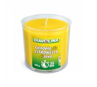 Diavolina Candela Citronella di Java 140 g Durata 35 Ore (12 PZ)