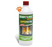 Diavolina Fuoco Pro Pulitore Supervetro Ricarica - Diavolina Fuoco Pro Pulitore Supervetro Ricarica - Confezione Da 1 Lt