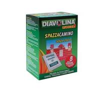 Diavolina Polvere Spazzacamino 5 Bustine da 50 g Diavolina 6 Pezzi