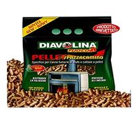 Diavolina Pulitore Stufe A Pellet, Distrugge la fuliggine