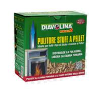 DIAVOLINA PULITORE STUFE A PELLET SPAZZACAMINO 1,5kg