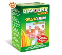 Diavolina spazzacamino 5 bustine x 50 gr. (6 pezzi) - Diavolina
