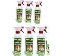 Diavolina Supervetro, per Pulire Vetri di Camini stufe + Accendino GM (6, 500ml)