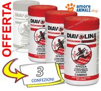 Diavolina TOGLI FULIGGINE Spazzacamino → 270 gr - PULISCE Tubi e Canna Fumaria