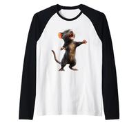 Diavolo della Tasmania Dolce Marsupiale Diavolo Maglia con Maniche Raglan