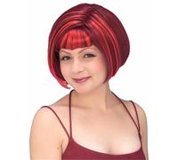 Diavolo Diva Rosso Adulto Costume Parrucca