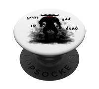 Diavolo Inferno Nine Comic Satana Inch Metal Lucifero Nails PopSockets PopGrip Adesivo