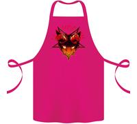 Diavolo Interno Me Satanico Gatto Demon il Male Cotone Grembiule 100% Biologico