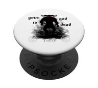 Diavolo Nine Eresia TxRxP Inch Satana Lucifero Nails Metal PopSockets PopGrip Adesivo