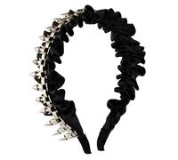 Diavolo Punk Rivetto Cerchietto Catene Metallo Spillo Accessorio Per Capelli Per Adulti Rivetto Borchiato Per Feste Nightclub