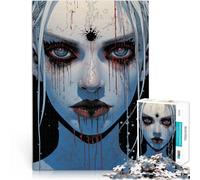 Diavolo Puzzle 1000 pezzi per adolescenti Giocattoli che creano dipendenza e sfidano l'intelligenza del cervello con pezzi completamente interconnessi di forma casuale 38x26cm