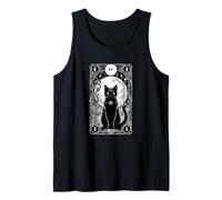 Diavolo Tarocchi Carta Arcana XV Gatto Satanico Arcani Maggiori Divertente Canotta