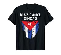 Diaz Canel Singao Anti Comunismo Libera Cuba Libertà Vintage Maglietta