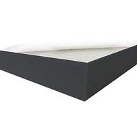 Dibapur ® Black FSE • Flamm, autoadesivo, isolamento acustico in schiuma, isolamento acustico (50 x 50 x 4 cm)