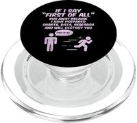 Dibattito scolastico Dibattito sul discorso di squadra Discorso in pubblico PopSockets PopGrip per MagSafe