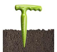 Dibber Garden Tool 17 cm, Ergonomic Hand Sowing Tool, Lightweight Planter Dibber for Cucumber Tomato Flower Bed Planting in Yard Greenhouse Farm Garden