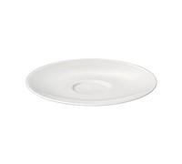 Dibbern Coupe 1511300000 - Piattino in porcellana fine Bone China, colore: Bianco