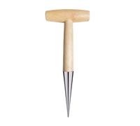 Dibbler Scrofa In Acciaio Inossidabile Del Dibber Manuale Con Manico In Legno Per Punzonatrice Strumento Dibbler La Semina Digger Del Della Pianta La