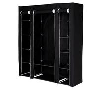 dibea Armadio pieghevole da campeggio in tessuto 175x150x45 cm due colori