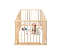 dibea Bebè Box (legno di abete), Girello 68 cm alto, 3 Varianti incl. porta