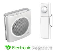 DIBI MOOV CAMPANELLO WIRELESS CON LUCE FLASH E RILEVATORE DI MOVIMENTO 6 SUONERI
