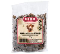 DIBO BARF Bocconcini con Struzzo Snack per cani - Set %: 3 x 200 g