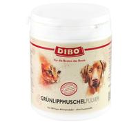 DIBO Grünlipp - Conchiglia in polvere, barattolo da 400 g, prodotto naturale al 100% per le articolazioni di cani e gatti