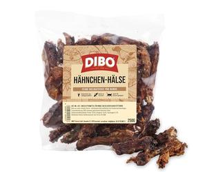 DIBO DIBO - Colli di pollo, sacchetto da 250 g, piccolo snack o dolcetti per alimenti per cani, articoli da masticare di qualità senza prodotti chimici