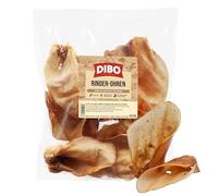 DIBO Orecchie di manzo, 10 sacchetti, piccoli snack o dolcetti per cani, prodotti da masticare di qualità senza prodotti chimici