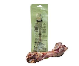 DIBO Osso di prosciutto, circa 23 cm, osso lungo - il piccolo snack naturale o dolcetti per il cibo per cani, articolo da masticare di qualità senza prodotti chimici di DIBO