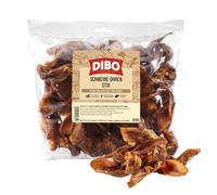 DIBO Pennino per orecchie di maiale, sacchetto da 500 g, piccolo snack o dolcetti per alimenti per cani, articoli da masticare di qualità senza prodotti chimici