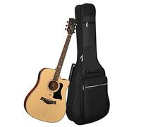 diboer Custodia per chitarra acustica da 104 cm, imbottitura spessa 0,8 cm, resistente all'acqua, doppia tracolla regolabile, custodia per chitarra da 101 cm, con gancio posteriore