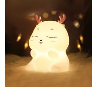 Diboniur Luce Notturna Bambini 7 Colori Luce Notturna Neonato Ricaricabile