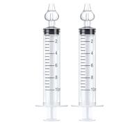 Diboniur Siringa per Lavaggi Nasali Bambini 2 Pcs Utilizzato per Pulire il Muco Nasale