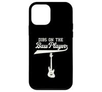 Dibs On The Bassista Chitarra Musicista Contrabbasso Custodia per iPhone 12 mini