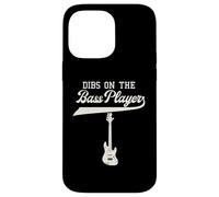 Dibs On The Bassista Chitarra Musicista Contrabbasso Custodia per iPhone 14 Pro Max