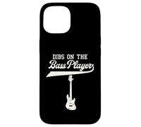 Dibs On The Bassista Chitarra Musicista Contrabbasso Custodia per iPhone 15