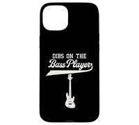 Dibs On The Bassista Chitarra Musicista Contrabbasso Custodia per iPhone 15 Plus