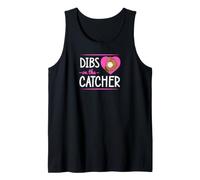 Dibs On The Catcher Romantico Baseball San Valentino Canotta