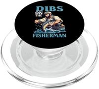 Dibs On The Fisherman Moglie Girlfriend Partner Hobby - PopSockets PopGrip per MagSafe
