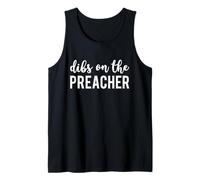 Dibs On The Preacher Funny Preacher's Wife Canotta