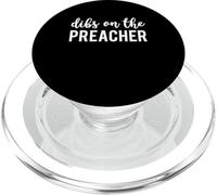 Dibs On The Preacher Funny Preacher's Wife PopSockets PopGrip per MagSafe