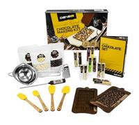 DIBYS Kit Fai da Te per Fare il Cioccolato per Bambini e Adulti | Set Degustazione Cioccolato con 12 Ingredienti Naturali | Kit per Compleanni | Kit Cioccolata per Principianti