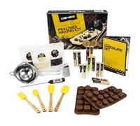 DIBYS Kit Fai da Te per Fare Praline di Cioccolato per Bambini e Adulti | Set di Strumenti per Cioccolato con 12 Ingredienti Naturali | Kit Regalo per Compleanni | Kit Cioccolata per Principianti