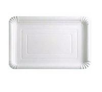 DICAPRODUCT Cartone 28 x 36 cm di Colore Bianco Speciale per Bionde rettangolari. Confezione da 100 vassoi, Neutro, Secondo Le specifiche