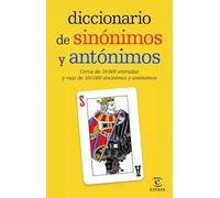 Diccionario de sinónimos y antónimos [Lingua spagnola]